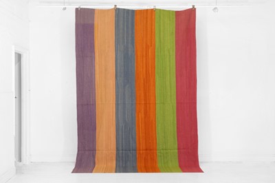 Lot 72 - A kilim flat-weave wool carpet