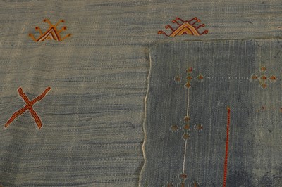 Lot 49 - A flat-weave wool carpet