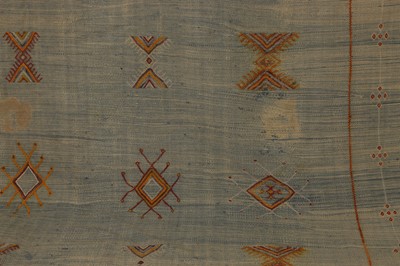 Lot 49 - A flat-weave wool carpet