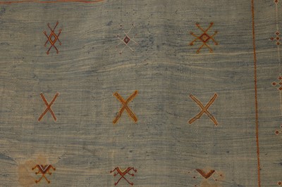 Lot 49 - A flat-weave wool carpet