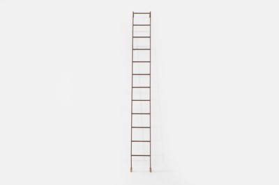 Lot 82 - A wrought-iron ladder