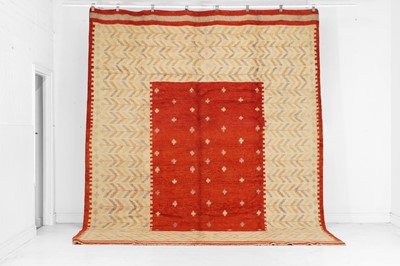 Lot 208 - A wool carpet of Scandinavian design