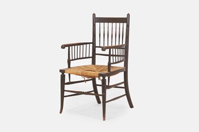 Lot 174 - An Aesthetic Movement chair