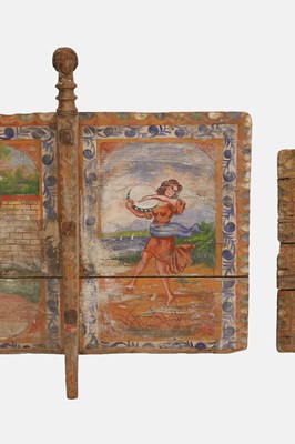 Lot 152 - Two Sicilian cart panels