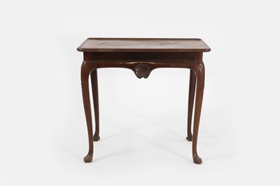 Lot 342 - A George II mahogany silver or tea table