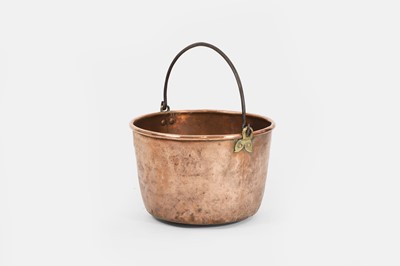 Lot 510 - A copper preserve pan