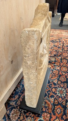 Lot 176 - A Greek marble funerary stele