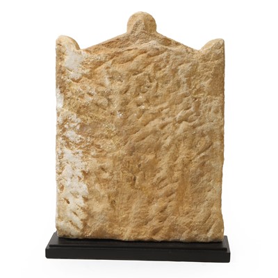 Lot 176 - A Greek marble funerary stele