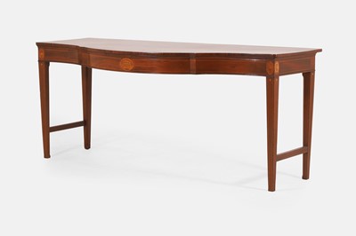Lot 557 - A George III mahogany serving table