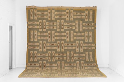 Lot 106 - A flat-weave wool carpet of Scandinavian design