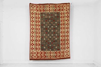 Lot 611 - A wool carpet of Scandinavian design