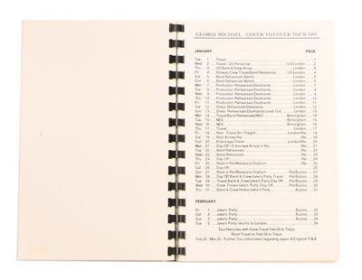 Lot 23 - 'George Michael - Cover To Cover 1991'