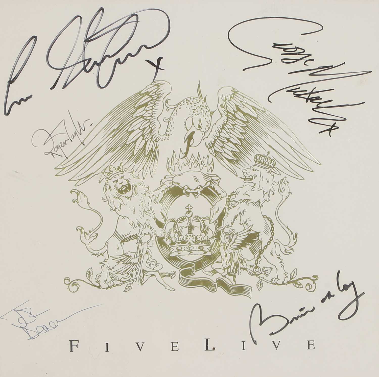 Lot 24 - A Queen 'Five Live' EP sleeve