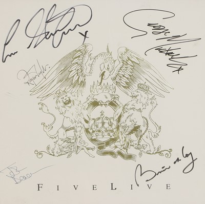 Lot 24 - A Queen 'Five Live' EP sleeve