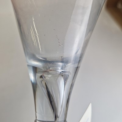 Lot 3 - A group of three large glass goblets