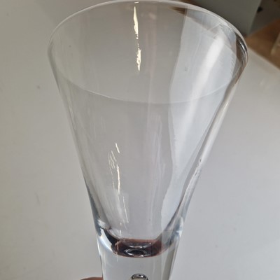 Lot 3 - A group of three large glass goblets