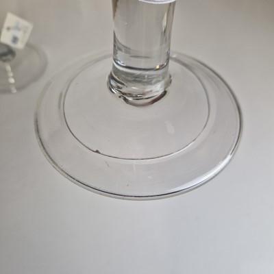 Lot 3 - A group of three large glass goblets