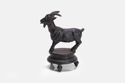 Lot 136 - A Renaissance bronze model of a goat