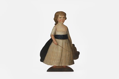 Lot 684 - A painted wooden dummy board