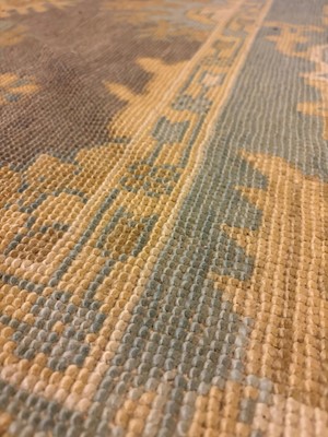 Lot 64 - An Oushak wool carpet