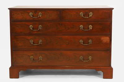 Lot 228 - A George III mahogany chest of drawers