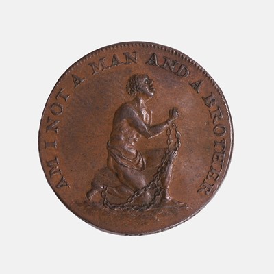 Lot 285 - A William Lutwyche Anti-Slavery Society halfpenny token