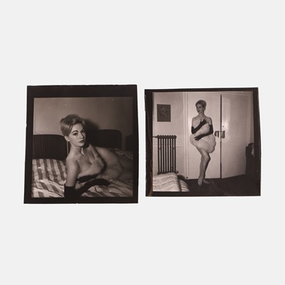 Lot 210 - Two Mariella Novotny original contact photographs