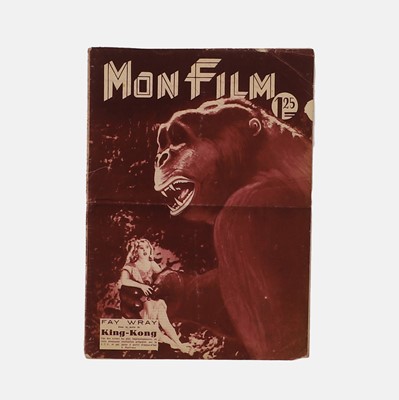 Lot 303 - A 'Mon Film' magazine featuring King Kong