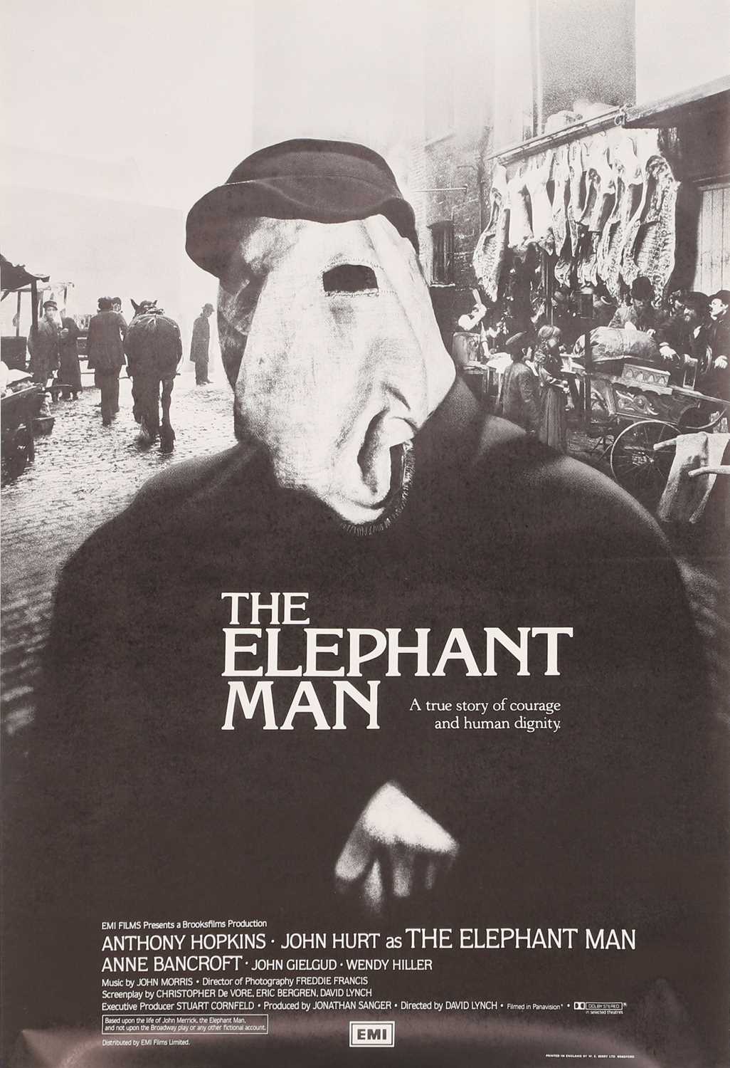 Lot 33 - 'The Elephant Man' film poster and lobby cards