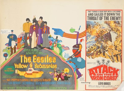 Lot 205 - The Beatles 'Yellow Submarine' film poster