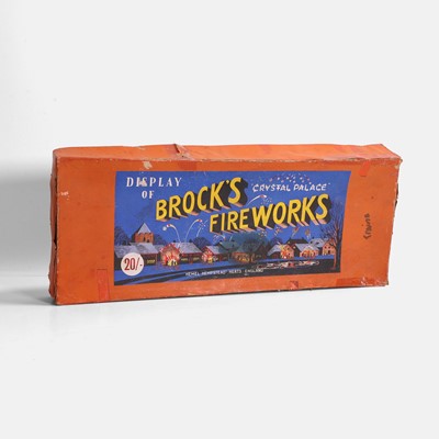 Lot 187 - A Brock's 'Crystal Palace' fireworks box