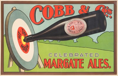 Lot 166 - Cobb & Co.'s beer advertising poster