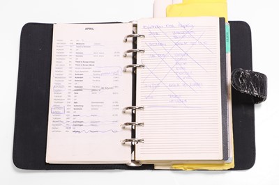 Lot 29 - A 'Faith Tour' ring-bound itinerary