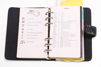Lot 29 - A 'Faith Tour' ring-bound itinerary