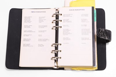Lot 29 - A 'Faith Tour' ring-bound itinerary