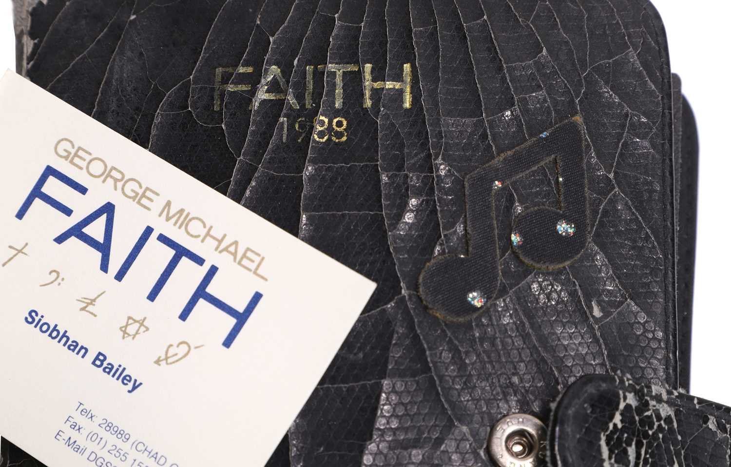Lot 29 - A 'Faith Tour' ring-bound itinerary