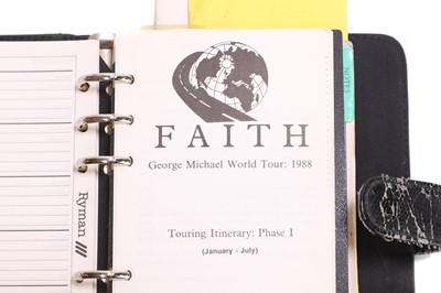 Lot 29 - A 'Faith Tour' ring-bound itinerary