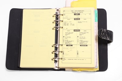 Lot 29 - A 'Faith Tour' ring-bound itinerary