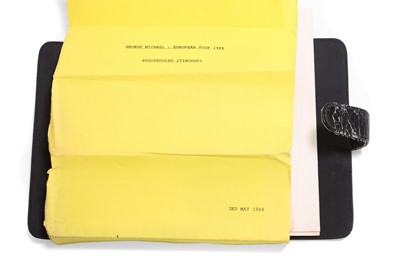 Lot 29 - A 'Faith Tour' ring-bound itinerary