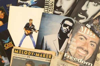 Lot 4 - Wham! and George Michael memorabilia