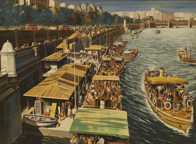 Lot 26 - Clarence E Blackburn (British, 1914-1984)