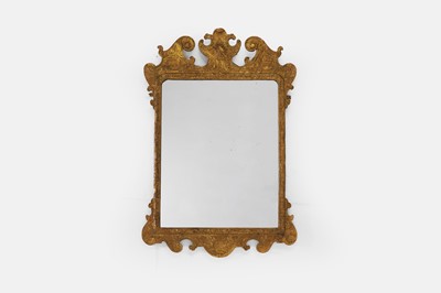 Lot 140 - A George I-style gilt gesso pier mirror