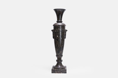 Lot 399 - A neoclassical Nero Portoro marble urn