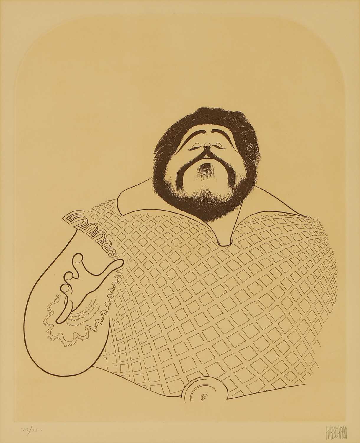 Lot 274 - Al Hirschfeld (American, 1903-2003)