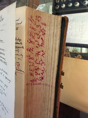 Lot 14 - A witches' coven or cult grimoire manuscript book