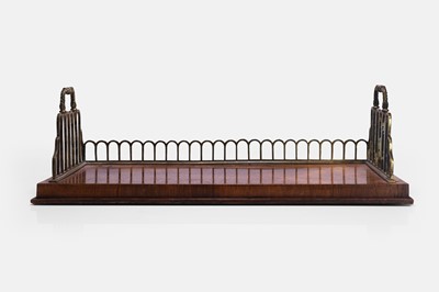 Lot 470 - A Regency rosewood book trough