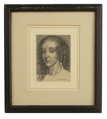 Lot 84 - Wenceslaus Hollar (Czech, 1607-1677) after Sir Anthony van Dyck