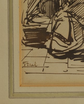 Lot 99 - Thomas Faed RA HRSA (British, 1826-1900)