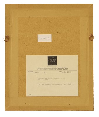 Lot 133 - Charles de Sousy Ricketts RA (British, 1866-1931)