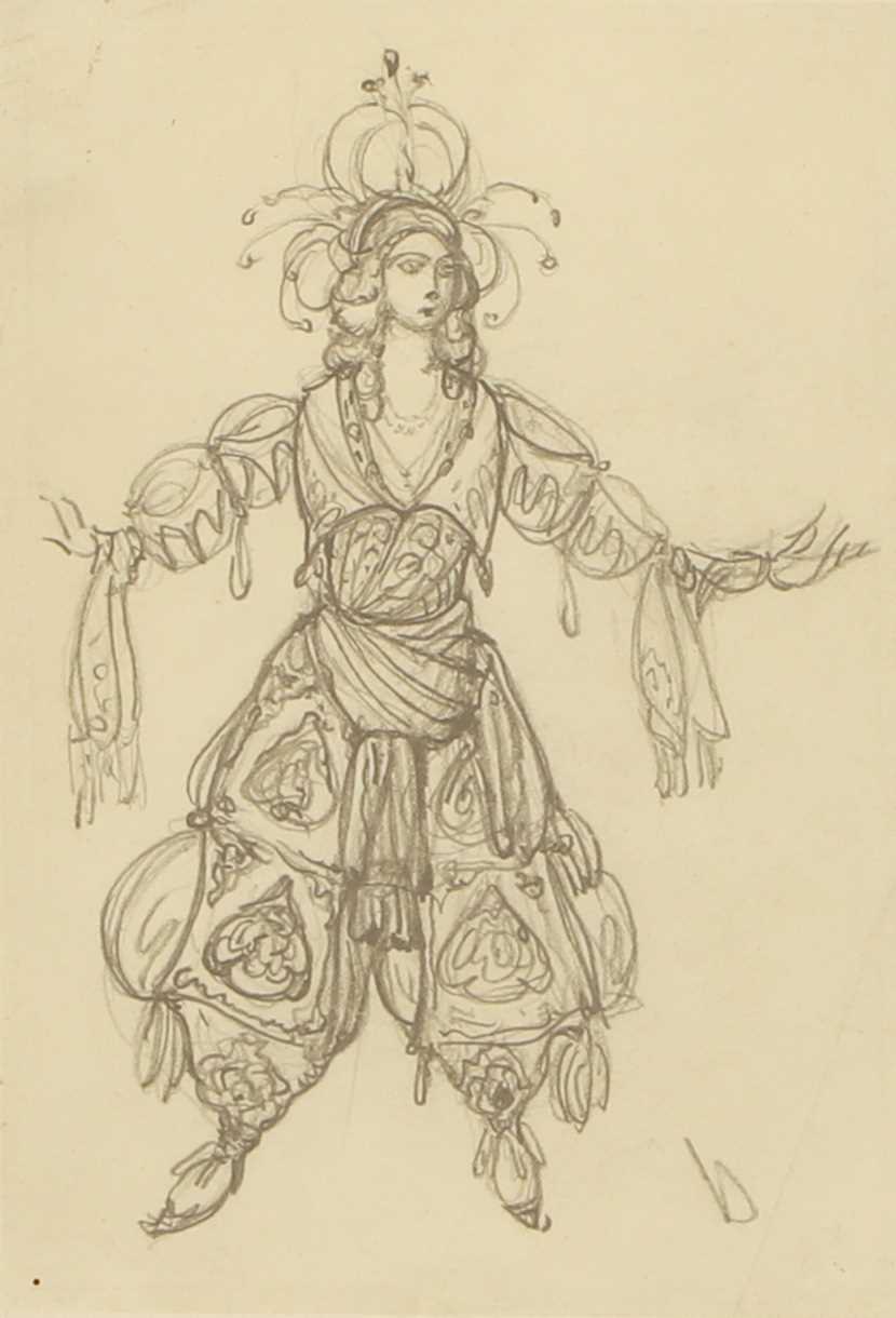 Lot 134 - Léon Bakst (Russian, 1866-1924)